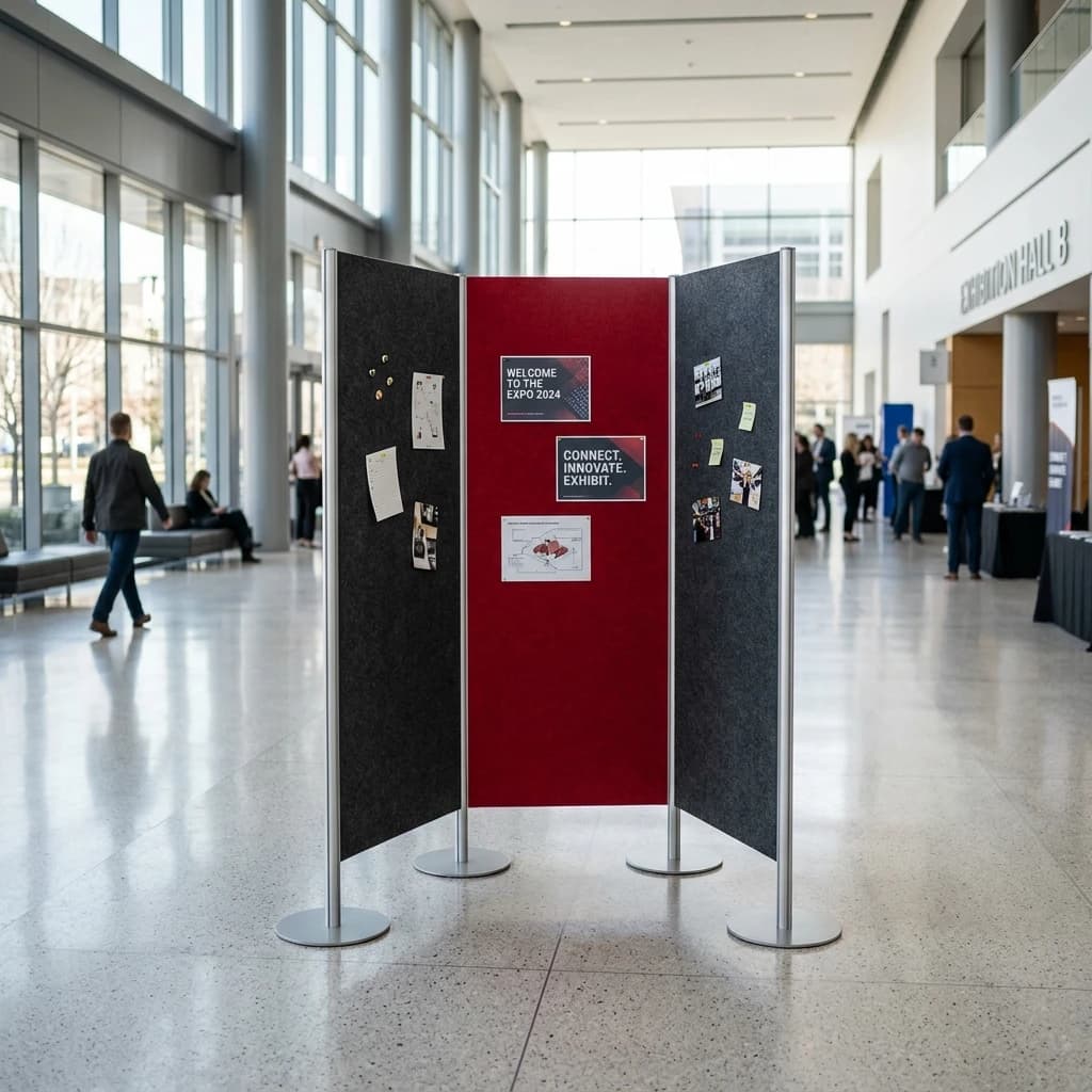 Modular Free-Standing Display Board Stand Convention Center